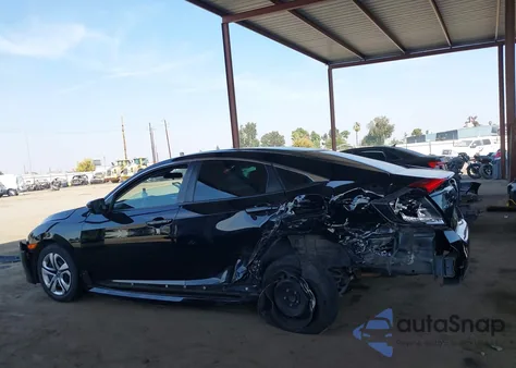 2017 Honda Civic Lx z USA, uszkodzony, nr VIN 19XFC2F54HE209700